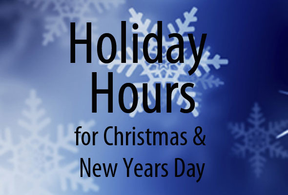 Holiday Hours