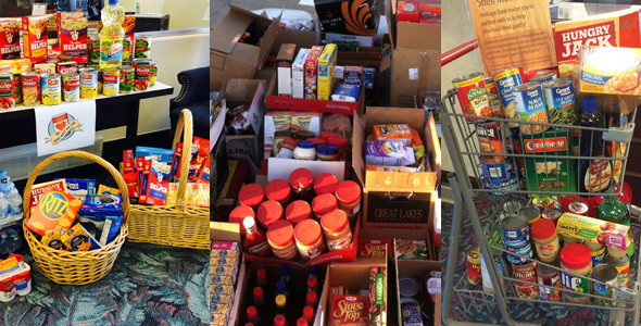 Successful March food drive