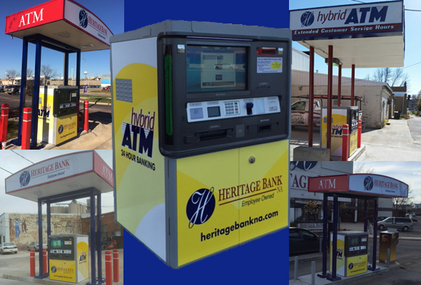 Hybrid ATM at Heritage Bank