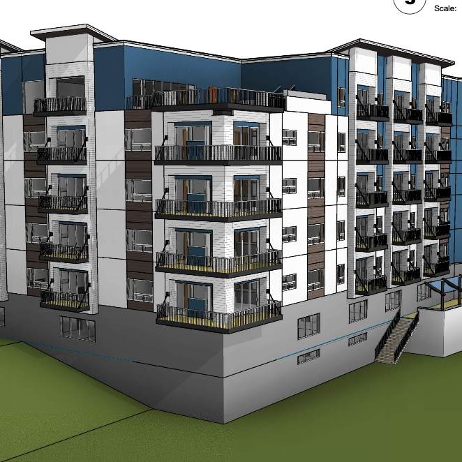 6-story upscale apartment building planned for Lake Lorraine